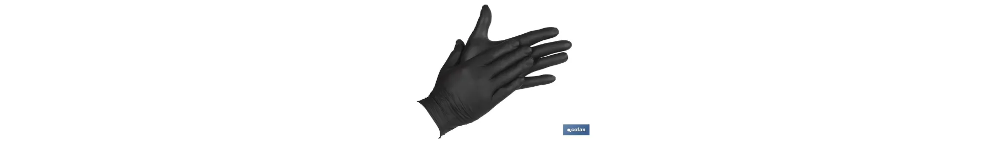 Caja de 100 unidades de guantes de nitrilo | Finos y elásticos | Sin polvo | Cómodos y agradables al tacto