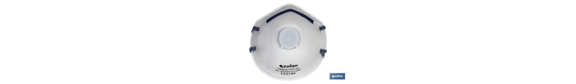 Mascarilla FFP2 NR | Con válvula Extra confort | Protección Auto filtrante | Pack de 10 Unidades