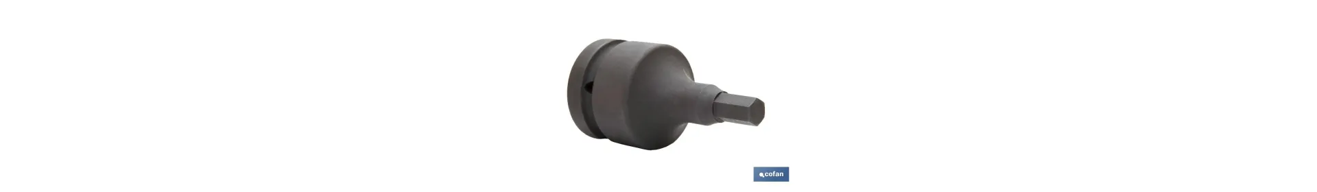 Vaso de impacto Hexagonal de 1 | Modelo Macho | Disponible en varias medidas
