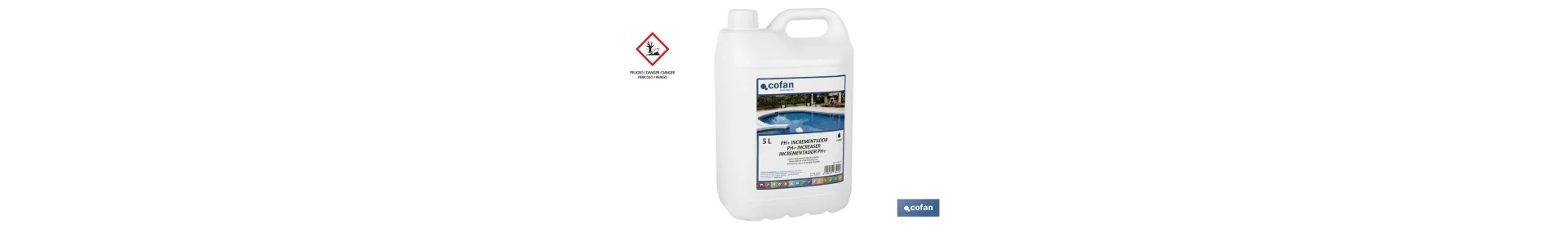 Incrementador PH Líquido para piscinas