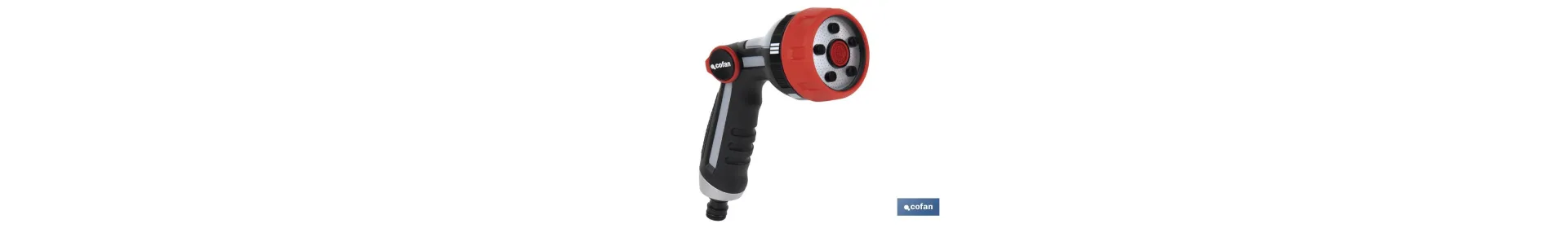 Pistola de Riego con control de Caudal