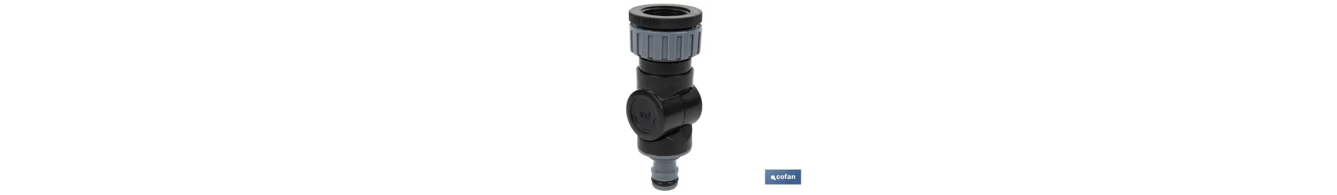 Conector flexible para riego