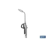 Pistola Lubricante | Boquilla Antigoteo Rígida de 45°| Fabricada en Alumino | Pistola de Gran Precisión