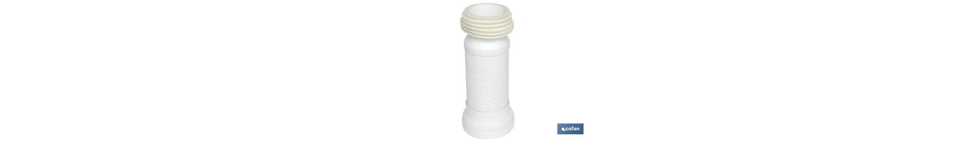 Manguito de Conexión | Extensible para Inodoro | Fabricado en Polipropileno | Salida de Ø110 - Ø120 mm