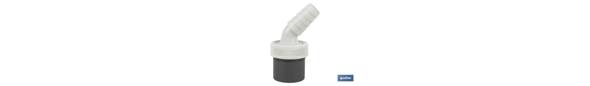 Conexión | Medidas: Ø40 mm | Con Toma para Electrodomésticos | Fabricada en PVC