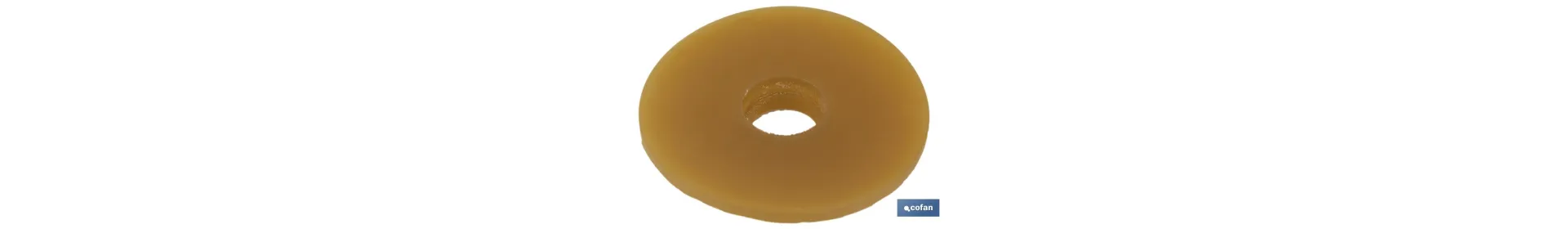Goma Con Cuello | Medidas: Ø19,2 x Ø67 x 3,5 mm | Para Cierre del Descargador | Cisterna Baja