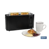 Tostador una ranura Modelo Centeno Negro Mate