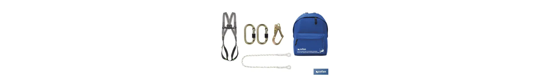 Kit anticaídas | Especial para plataforma elevadora | Máxima protección y seguridad