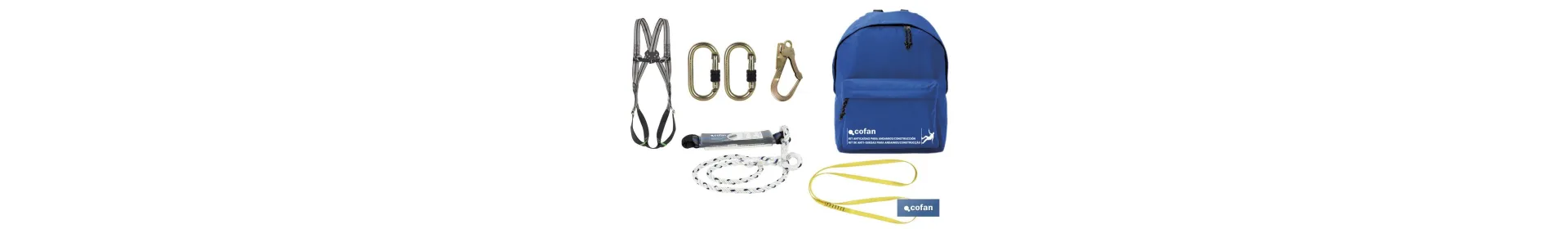 Kit anticaídas | Especial para construcción | Máxima protección y seguridad