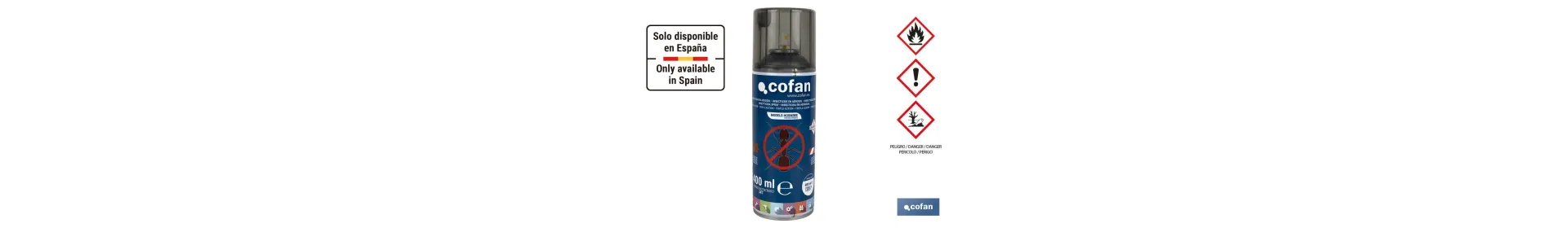 Insecticida para Hormigas Triple Acción | Formato Spray | Bote de 400 ml
