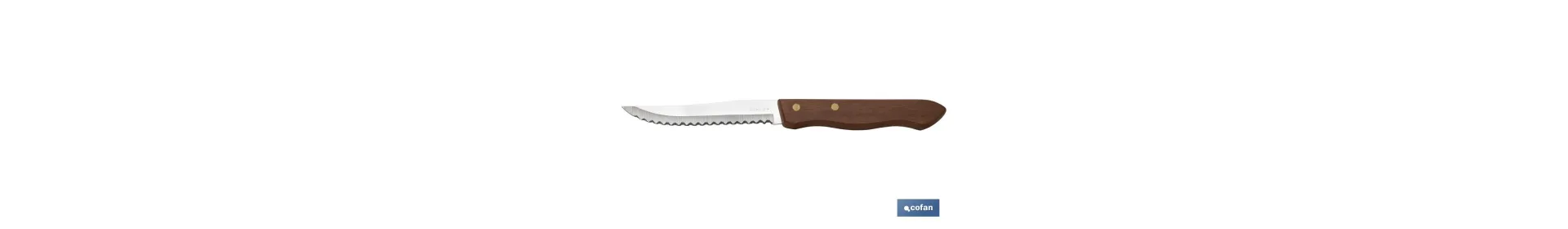Cuchillos de Madera | Pack de 3 unidades | Hoja de 10 cm