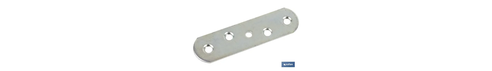 Placa de unión para paneles | Fabricada en acero zincado | Accesorio de fijación