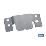 Chapa de Anclaje | Unir partes de Mobiliario Pesado | Medidas: 100 x 47 mm