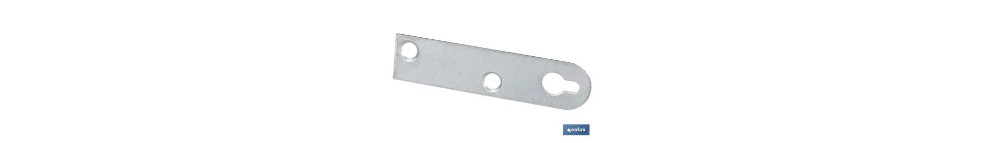 Colgador tipo Bocallave | Medidas: 17 x 70 mm | Para Sujeción de Objetos