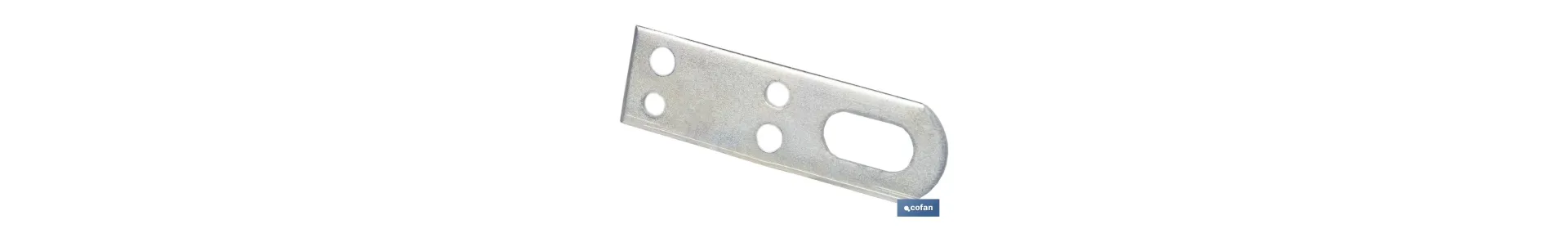 Colgador para Sujetar Objetos | Medidas: 15 x 50 mm | Acero Zincado