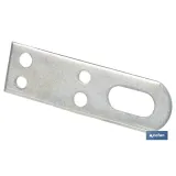 Colgador para Sujetar Objetos | Medidas: 15 x 50 mm | Acero Zincado