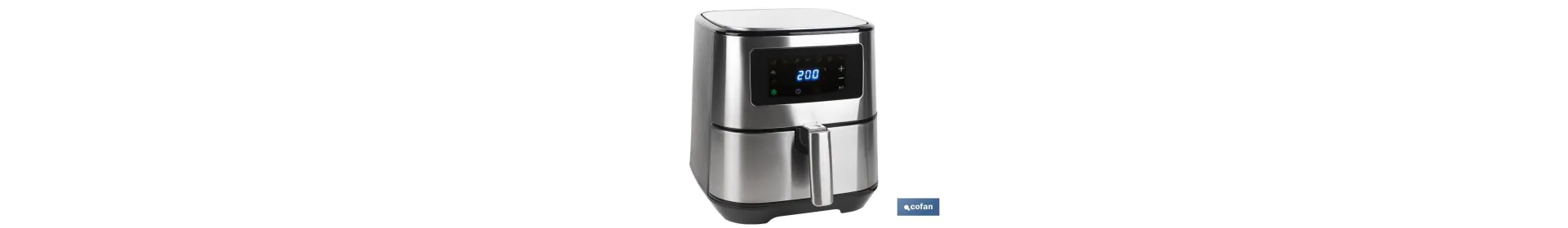 Freidora de Aire Caliente Sin Aceite | Capacidad de 5,5 litros