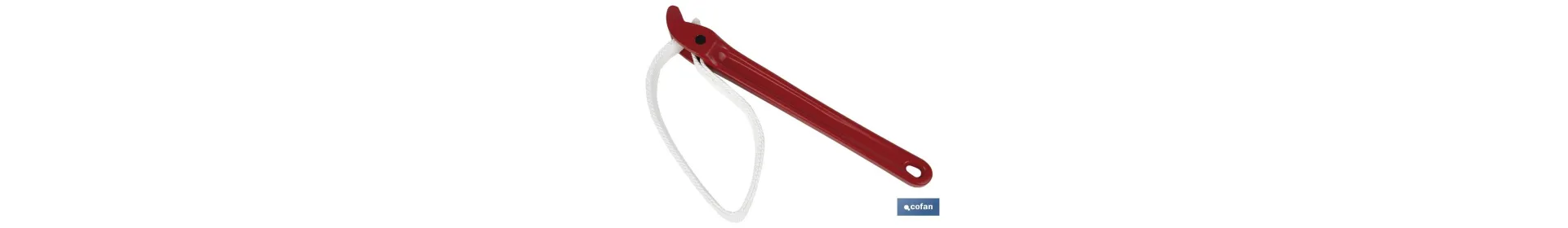 Llave de correa | Fabricado en nylon | Diámetro entre 3 y 8 | Longitud: 450 o 1000 mm