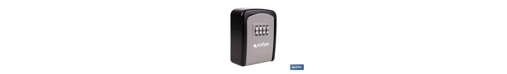 Caja de seguridad para llaves | Combinación de 4 dígitos modificable