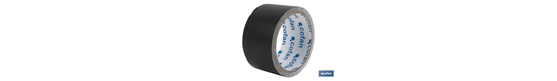 Cinta Adhesiva de Aluminio 30 Micras| Color Negro | Medida: 50 mm x 10 m