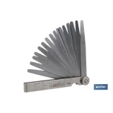 Galgas de espesores con 8 y 18 hojas | Medidor de espesores | Con medidas de espesor desde 0.05 mm hasta 1,0 mm