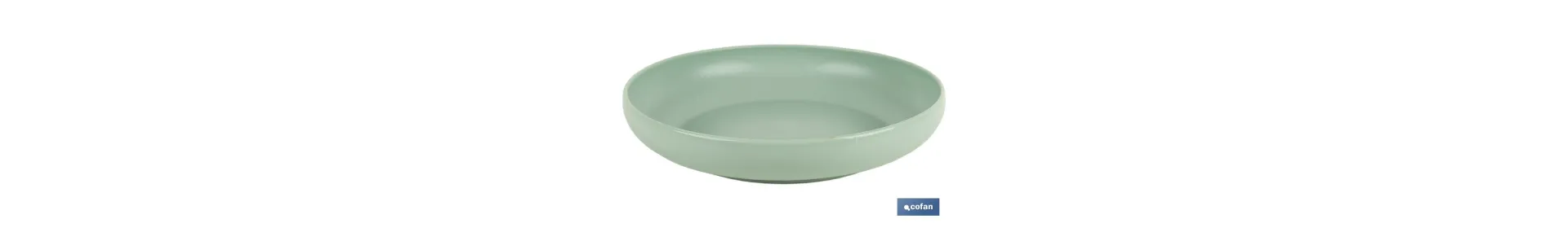 Platos redondos | En dos colores | Capacidad de 850 ml