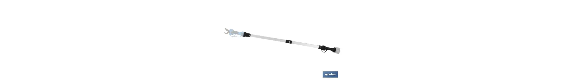 Pértiga Extensible para Tijeras de Poda Eléctrica | Longitud de 130 o 190 cm