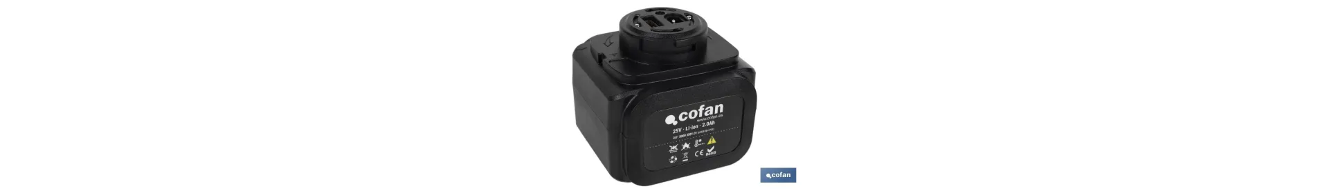 Batería Recargable para Tijeras de Podar | Potencia: 25 V 2.0 Ah
