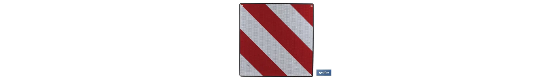 Placa V20 carga sobresaliente homologada de ABS | Adecuado para cualquier vehículo