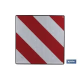 Placa V20 carga sobresaliente homologada de ABS | Adecuado para cualquier vehículo