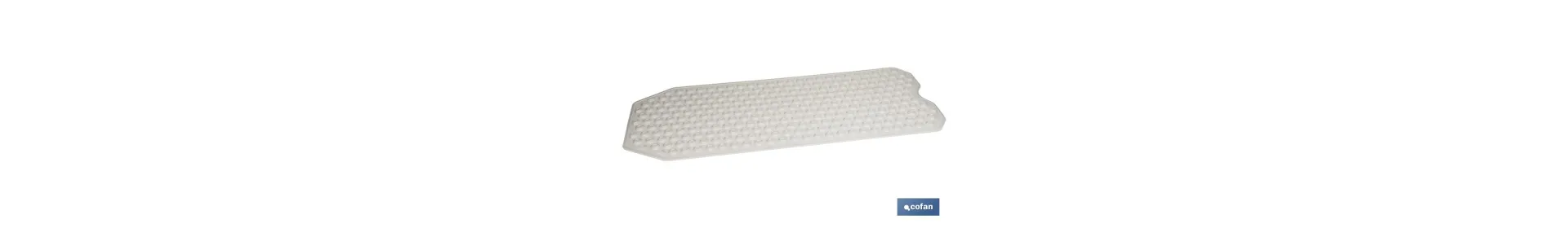 Alfombrilla de baño rectangular | Adecuada para bañera o ducha | Superficie antideslizante | Varios colores | Medidas: 40 x 104