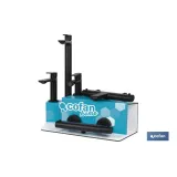 Kit de Grifería con Expositor para Grifos de Baño Modelo Kerch | Ideal para exponer grifos | Capacidad de 5 unidades