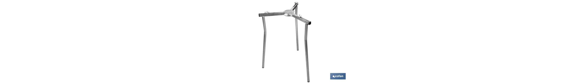 Trípode Regulable para Quemador de Paellero | Altura máxima: 72 cm