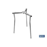 Trípode Regulable para Quemador de Paellero | Altura máxima: 72 cm