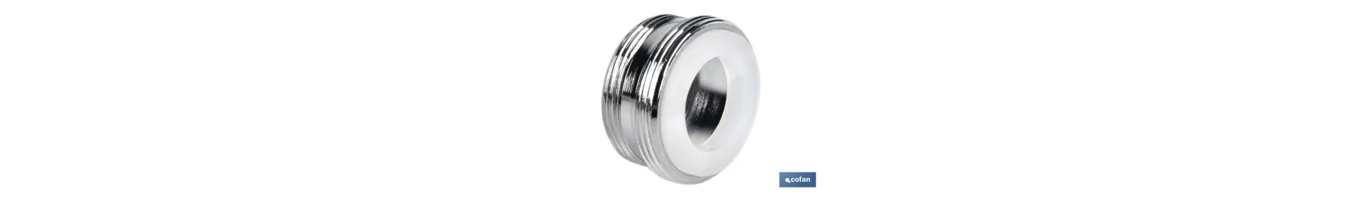 Reductor/Ampliador de Rosca Macho | Fabricado en Latón | Rosca de 22-24 | Venta 1 unidad
