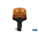 Luz Estacionaria destellante Led Naranja Clase 1 | ECE R65 | Para soporte flexible de 12/24 V | Clasificación de Protección IP6