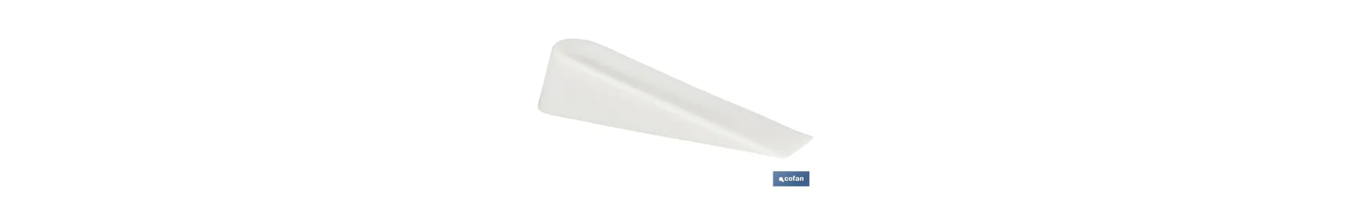 Cuñas para alicatados profesionales | Pack de 250 unidades en color blanco | Medida: 5 mm