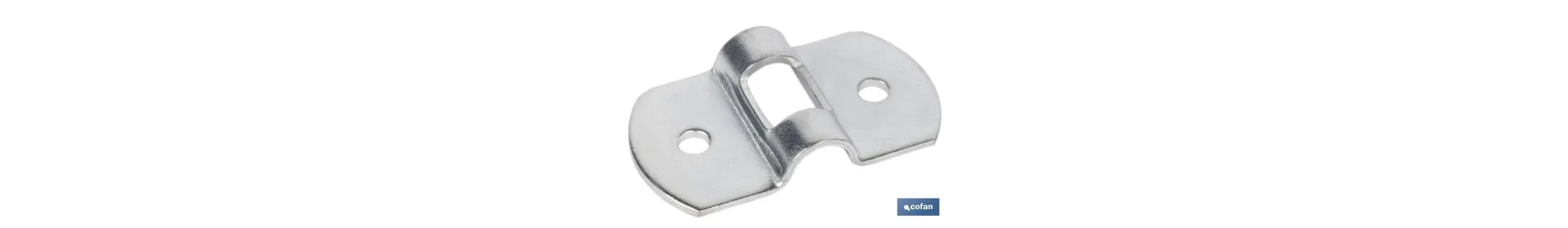 Chapa de Acero Galvanizado | Medida: 25 mm x 6 mm