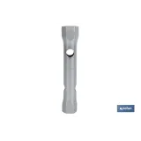Llave de tubo DIN 896 B | Material: acero endurecido | Doble boca hexagonal | Disponible en diferentes medidas