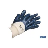 Guantes de nitrilo azules | Revestimiento impermeable y no absorbente | Larga duración y resistentes