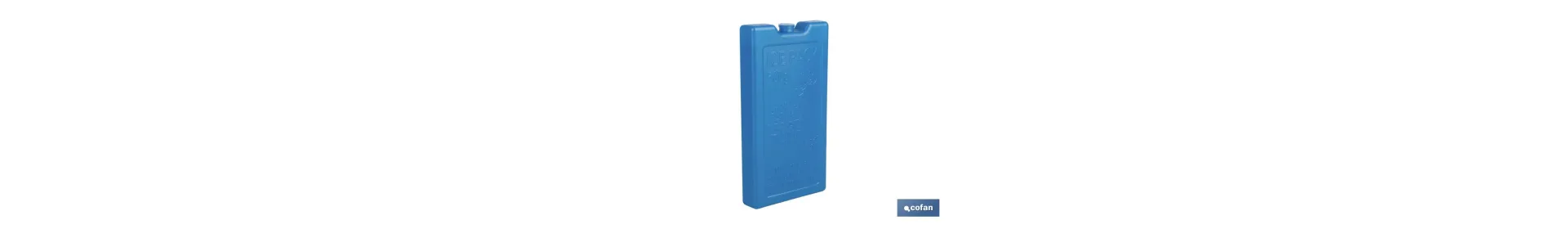 Acumulador de frío para nevera portátil de 500 ml en color azul | Conserva alimentos frescos
