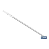 Pértiga Extensible de 100-300 cm para accesorios de limpieza de piscinas