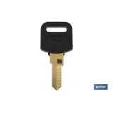 Llave en bruto adecuada para los buzones Cofan
