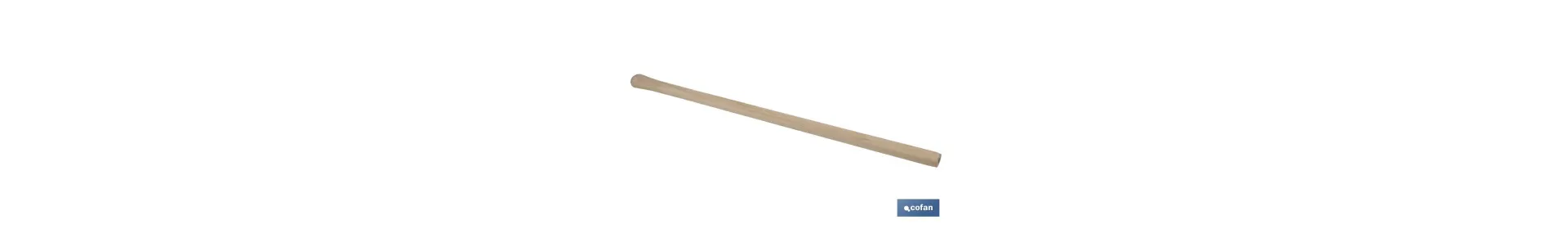 Mango de repuesto para maza cuña | Material: madera | Ideal para cortar madera dura | Medidas: 90 cm