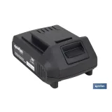 Batería de litio Li-ion de 20V y 2.0 Ah | Adecuada para herramientas eléctricas Cofan | Protección electrónica integral