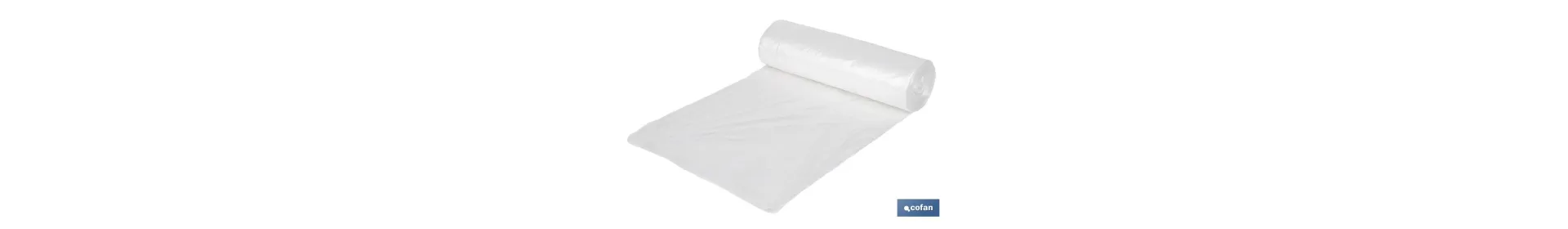 Rollo de polietileno cubretodo | Ideal para proteger de forma rápida y resistente