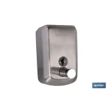 Dosificador de jabón en acero inoxidable 304 | Varias Medidas y Capacidades | Dispensador con ventana de visualización