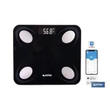 Báscula de baño digital inteligente | Análisis corporal completo | Báscula con Bluetooth y aplicación móvil | Carga USB