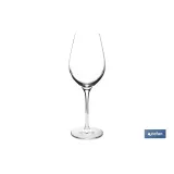 Pack de 6 copas jerezanas de cristal con tallo alto | Capacidad: 30 cl | Copas catavino para degustación