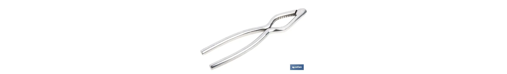 Cascanueces de acero inoxidable | Adecuado para frutos secos | Material: Acero inoxidable AISI 420 | Longitud: 18 cm